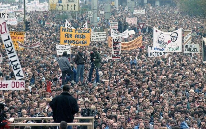 Berlin, Demonstration am 4. November