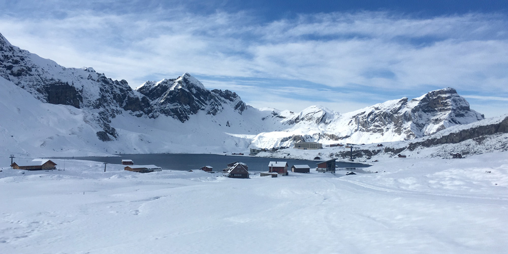 Blick auf Melchsee-Frutt